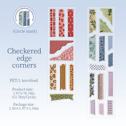Needle Thread Series Die Cutting PET Tape