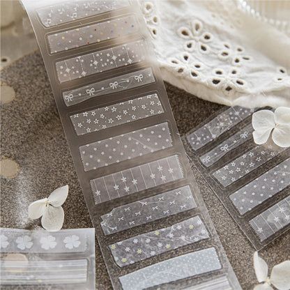 Hand Tear Catalog Series Die Cutting Fog PET Tape