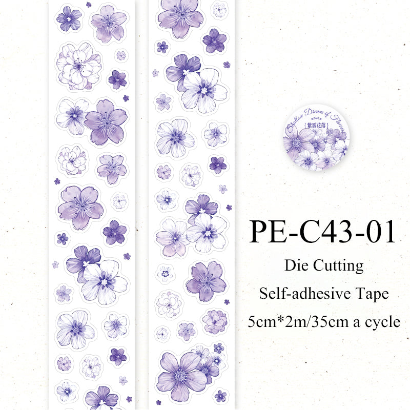 Gleaming Dream Series Die Cutting Self-adhesive Tape