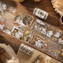 Leisurely Autumn Day Die Cutting PET Tape
