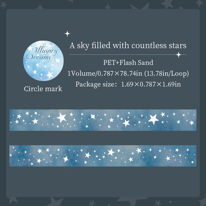 Illusion Dream Series Flash PET Tape