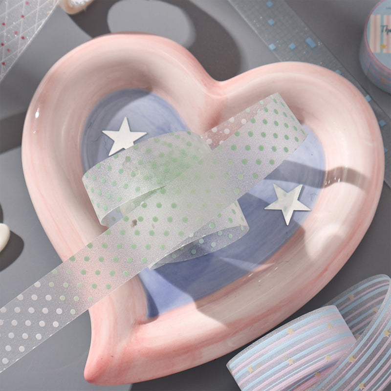 Star Fragment Series Flash Sand PET Tape