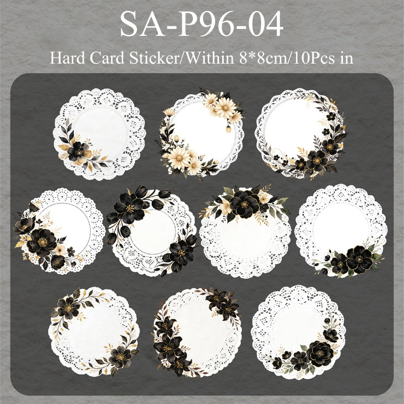 Lace Flower Series Sticker
