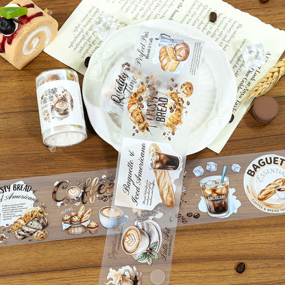 Warm Fragrant Moments Fog PET Tape for journaling, scrapbooking and collage