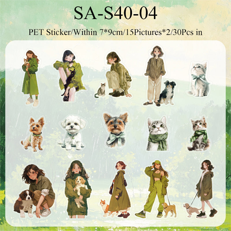 Pet Meet Series Sticker