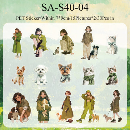 Pet Meet Series Sticker
