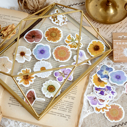 Flowers form poems Sticker