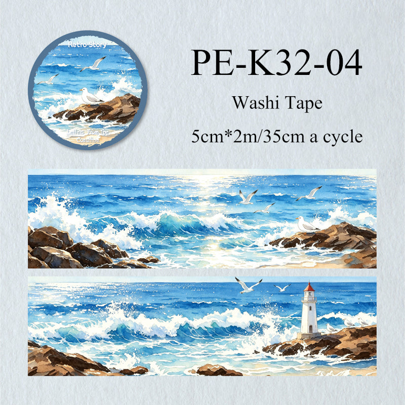 Coastline Correspondence Series Washi Tape