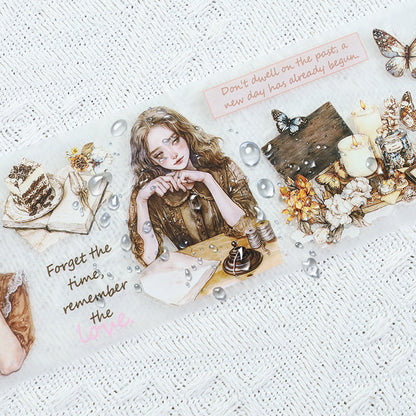 Memory scissors Die Cutting Washi/PET/Fog PET Tape for journaling, scrapbooking and collage