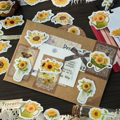 Sunflower Sticker