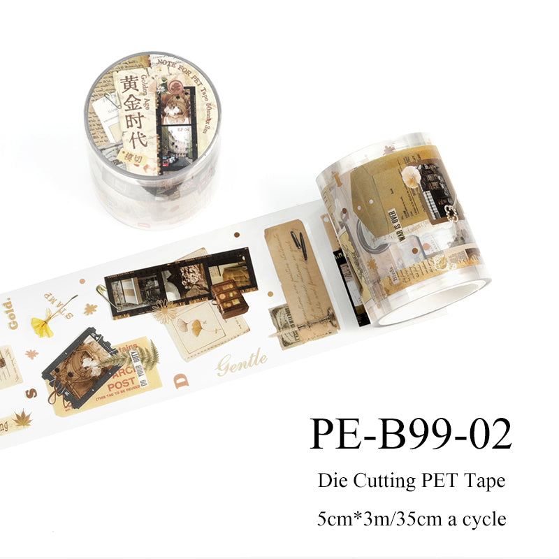 Film photography series Die Cutting PET Tape