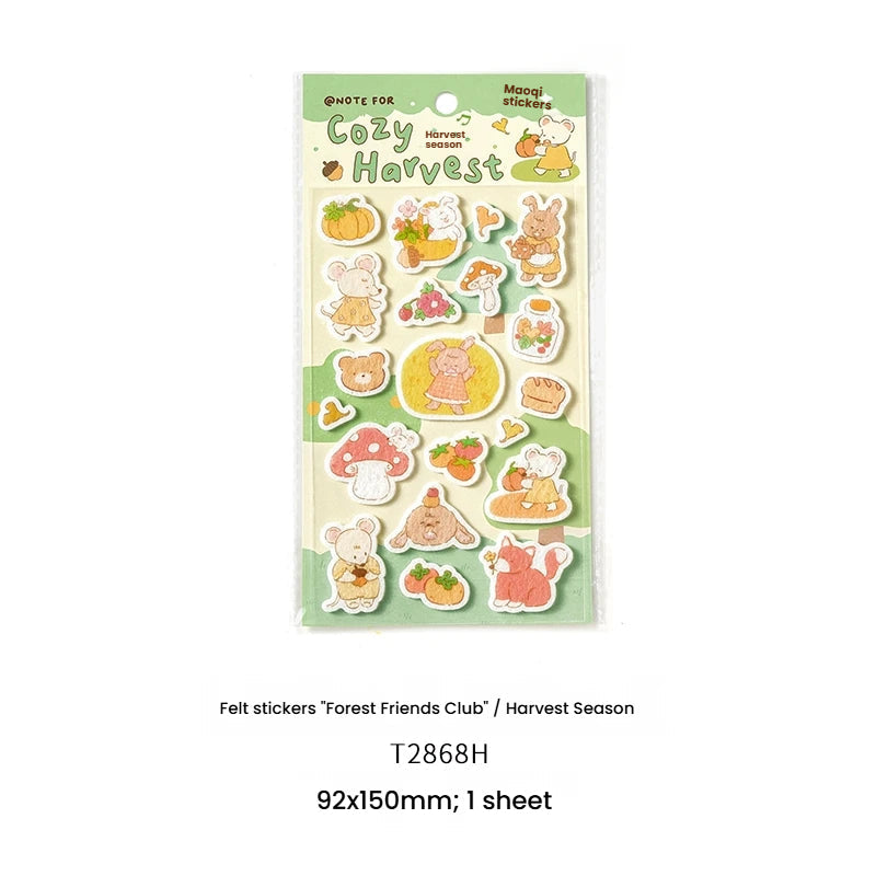 Forest Cute Friends Series Sticker