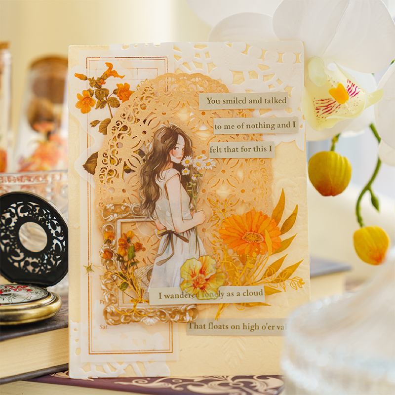 Time flower Sticker