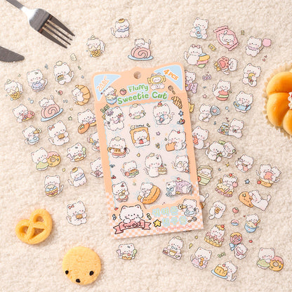 Milk Cute Companion Series Sticker for journaling, scrapbooking and collage