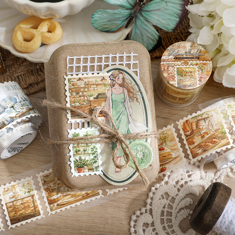 Evening Wind Knows Intent Series Die Cutting Self-adhesive Tape