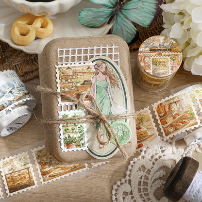 Evening Wind Knows Intent Series Die Cutting Self-adhesive Tape