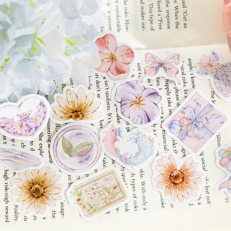 Gentle flower meet Sticker