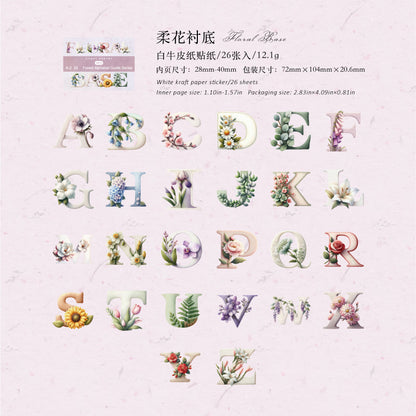Forest Alphabet Guide Series Sticker