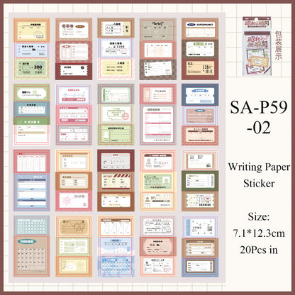 Day Fragment Series Sticker Book