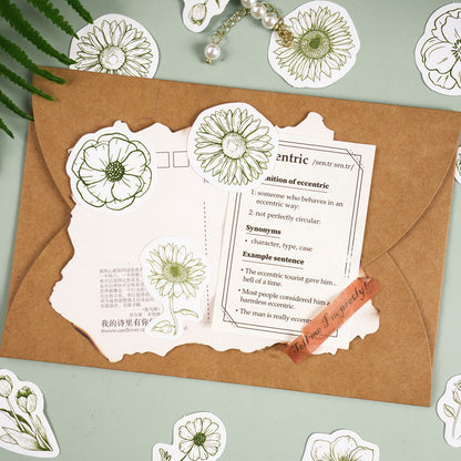 The world of flowers Sticker