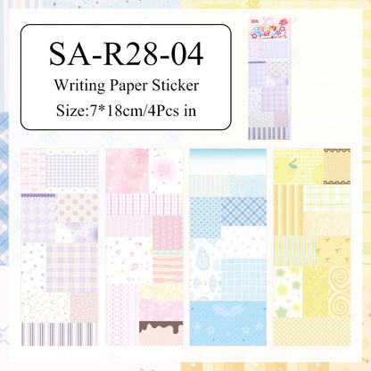 Collecting Cloth Time Series Sticker