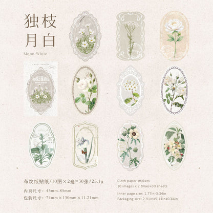 Flower Picking Collection Series Sticker