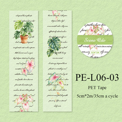 Landscape Poetry Series PET Tape