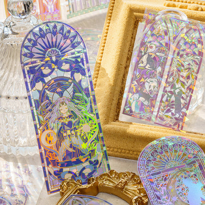 Streamer flower window Sticker