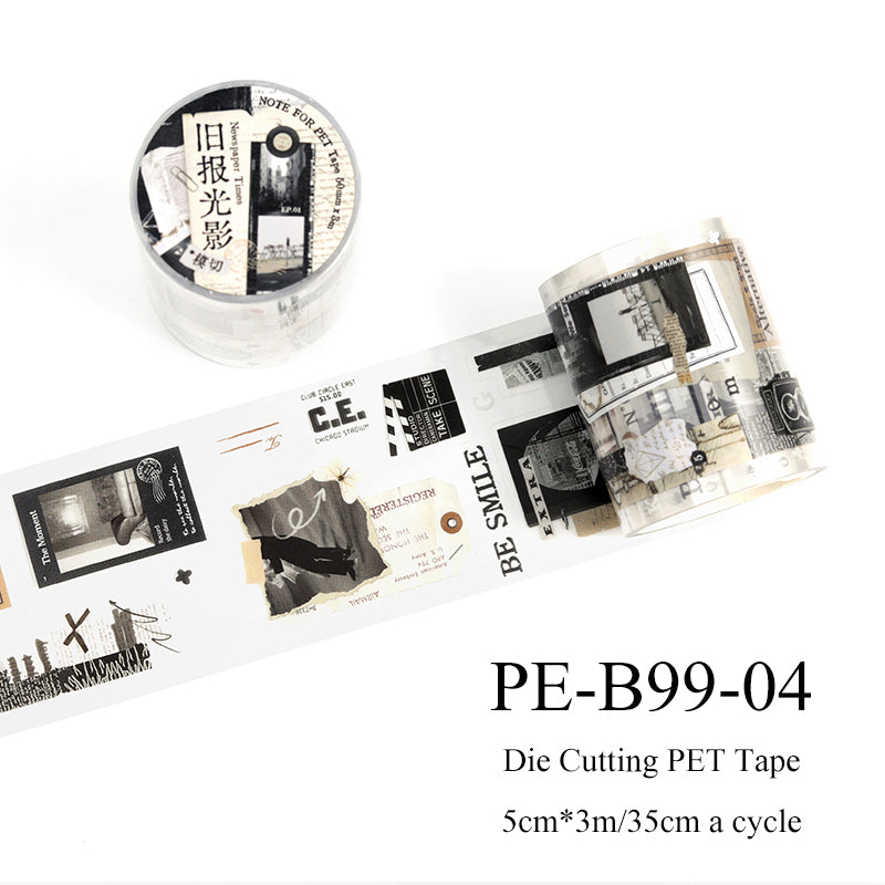 Film photography series Die Cutting PET Tape
