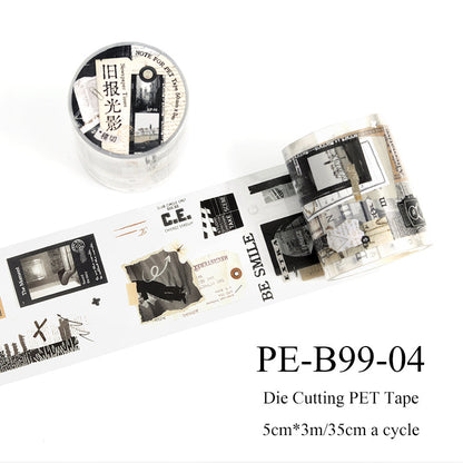 Film photography series Die Cutting PET Tape
