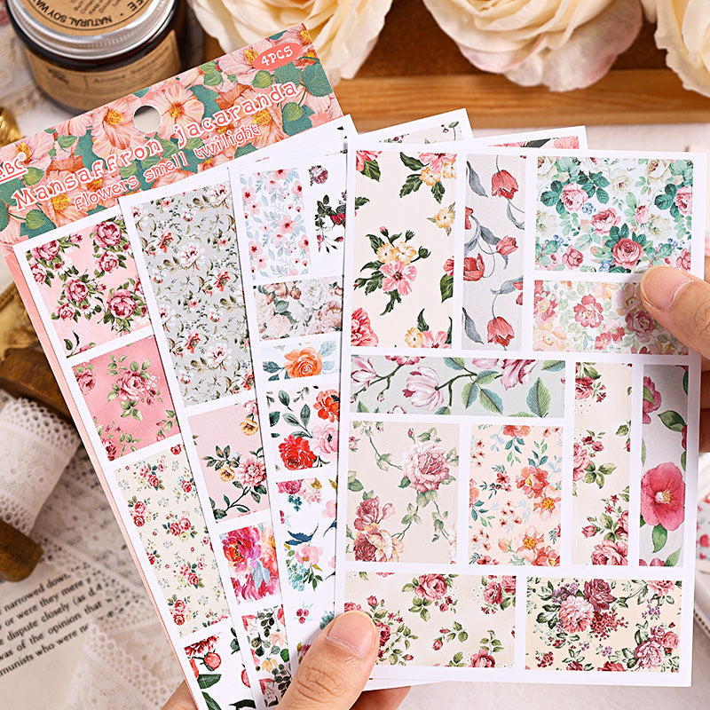 The flowers smell like dusk Sticker