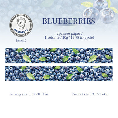 Fruit Canned Food Series Washi Tape