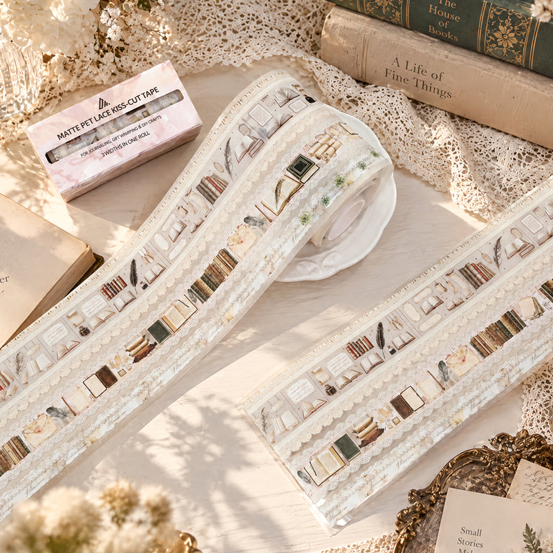 Serene Bookshelf PET Tape Set