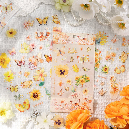 Flower Blossom Movement Sticker