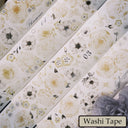 Whole Roll 6cm*6m Orange Rose Washi/PET Tape