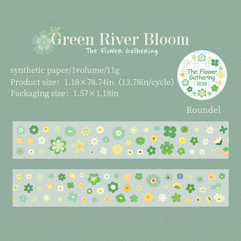 Mihua Collection Series Die Cutting Synthetic Paper Tape
