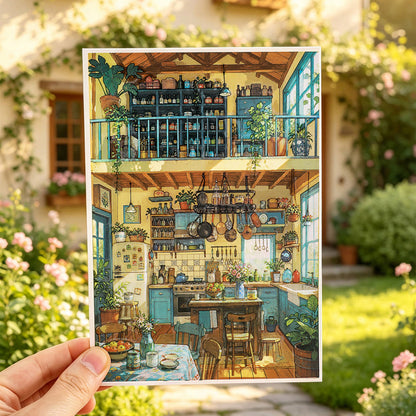 Quiet Gentle Narrative Series 3D Sticker for journaling, scrapbooking and collage