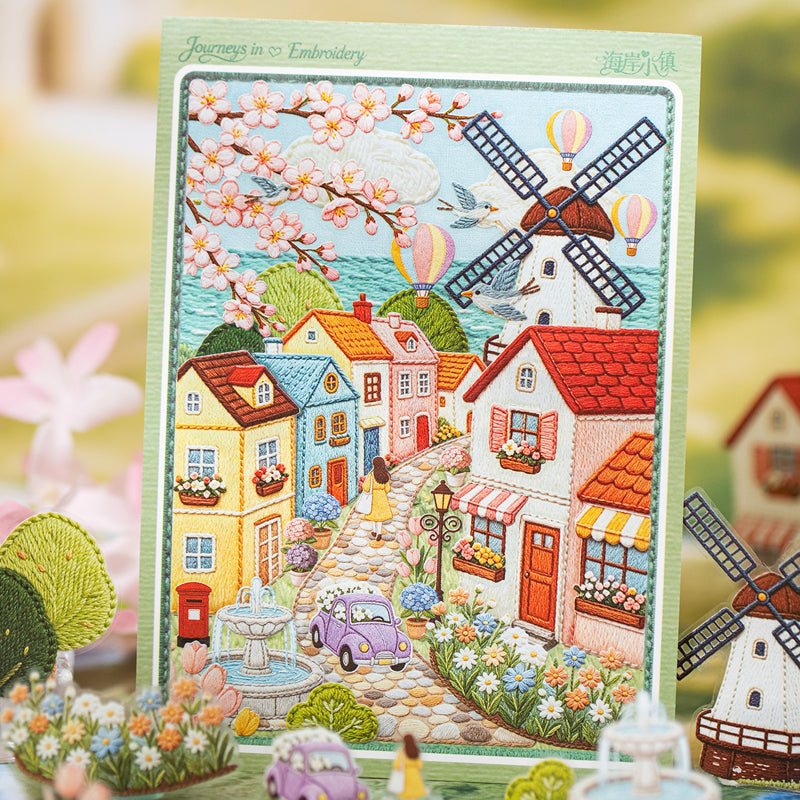 Local Attractions 3D Sticker Book featuring book designs for journaling, scrapbooking and collage