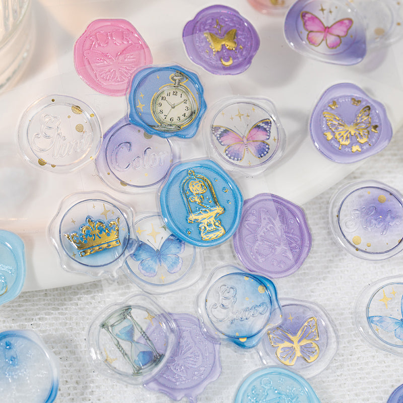 Classical Floral Sticker