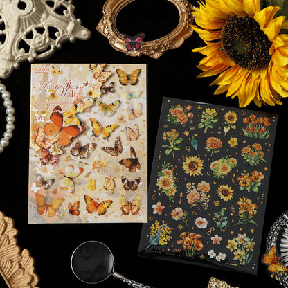 Flower Butterfly Language Sticker
