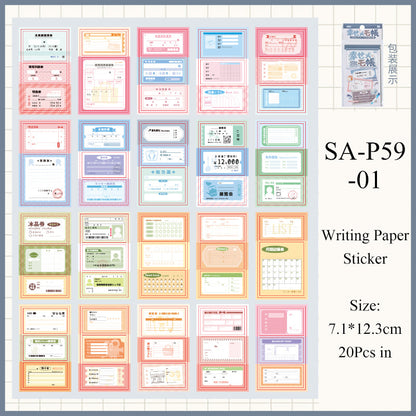 Day Fragment Series Sticker Book