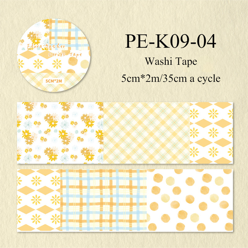 Flower Picking Series Washi Tape