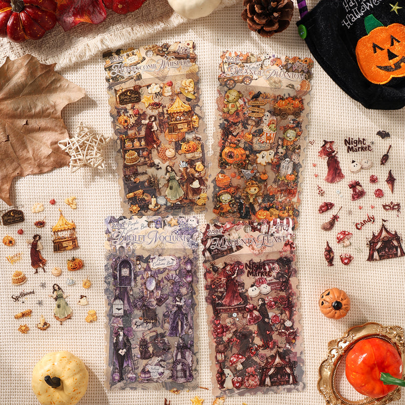 Halloween Feast Series Sticker for journaling, scrapbooking and collage