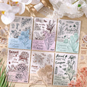 Flower language poetic Sticker