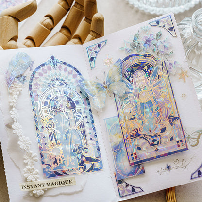 Streamer flower window Sticker
