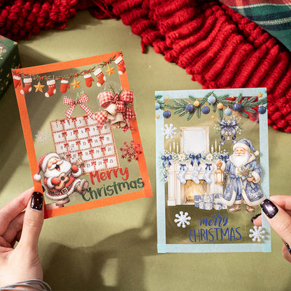 Look Forward Christmas Series Sticker Book featuring book designs for journaling, scrapbooking and collage