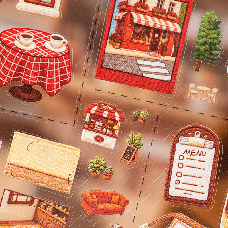 Wondrous Journey Series 3D Sticker for journaling, scrapbooking and collage