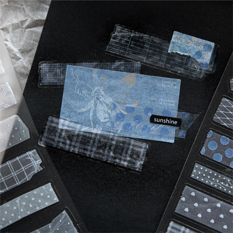 Hand Tear Catalog Series Die Cutting Fog PET Tape