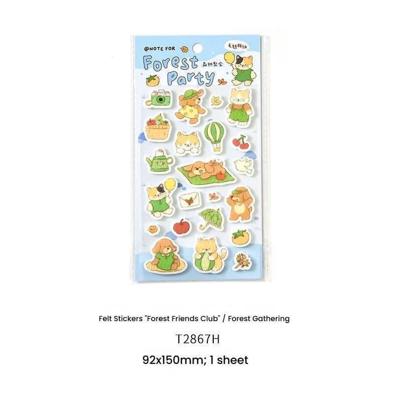 Forest Cute Friends Series Sticker