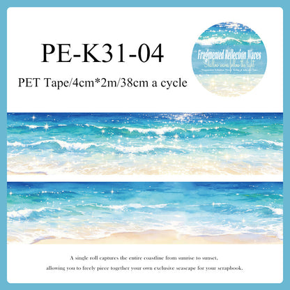 Fragmented Reflection Series PET Tape